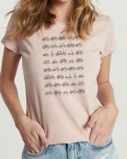 baby look - bike tips - rose - frente